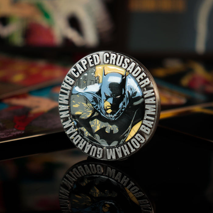 DC Comics Batman Caped Crusader Batarang Embossed Collectible Coin