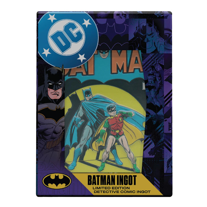DC Comics Batman Detective Comics #9 Limited Edition Embossed Metal Ingot