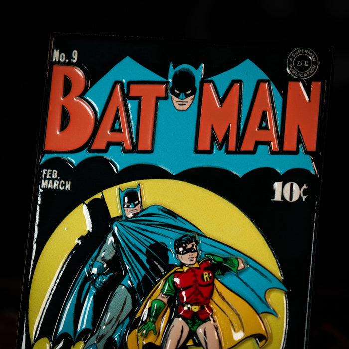 DC Comics Batman Detective Comics #9 Limited Edition Embossed Metal Ingot