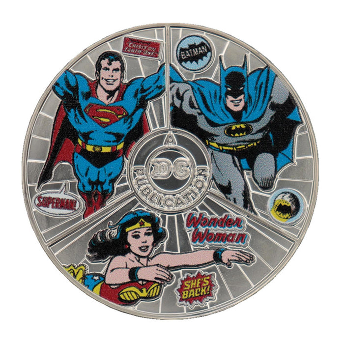 DC Comics Legends Limited Edition Enamel Collectible Coin