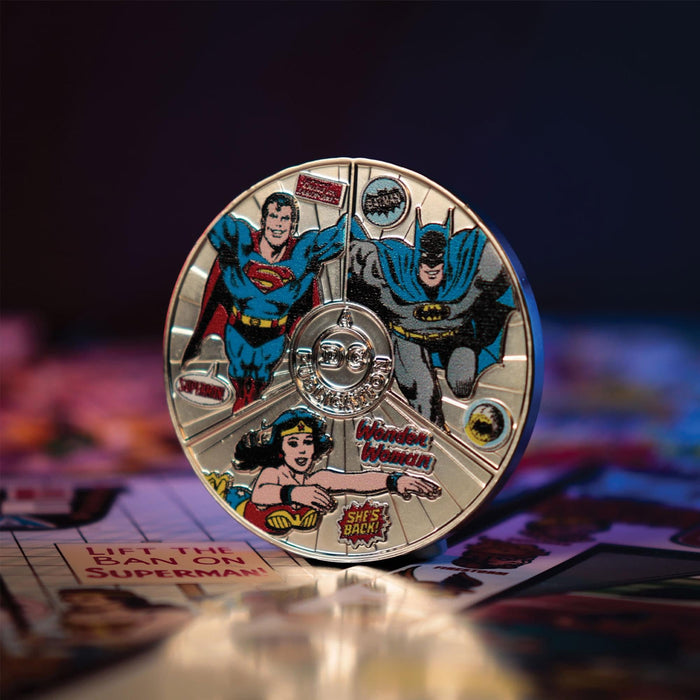 DC Comics Legends Limited Edition Enamel Collectible Coin