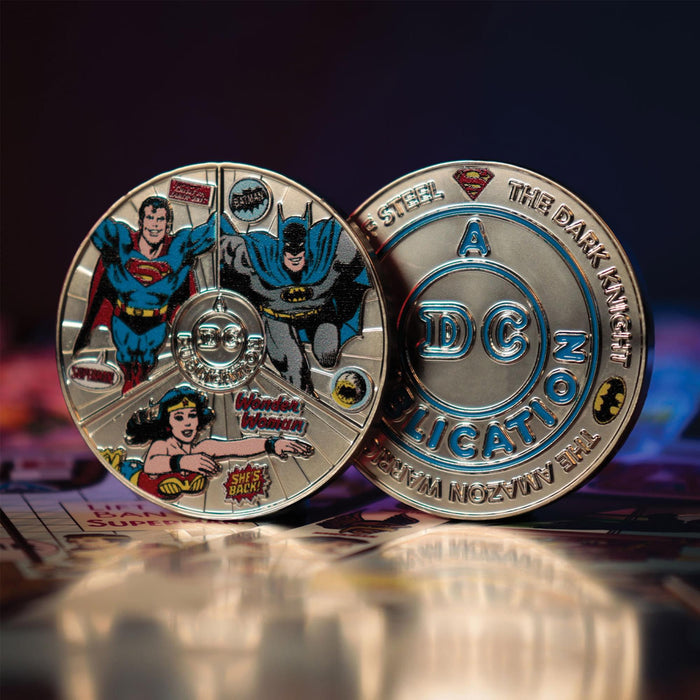 DC Comics Legends Limited Edition Enamel Collectible Coin