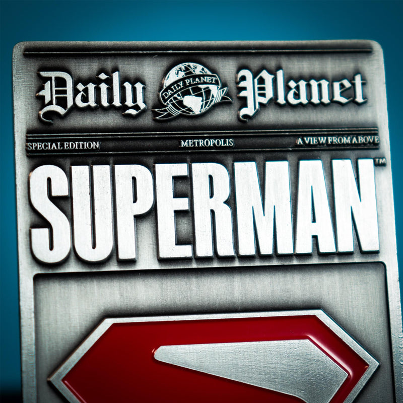DC Comics - Superman "Last Son of Krypton" Limited Edition Embossed Metal Ingot product image 7 of 9