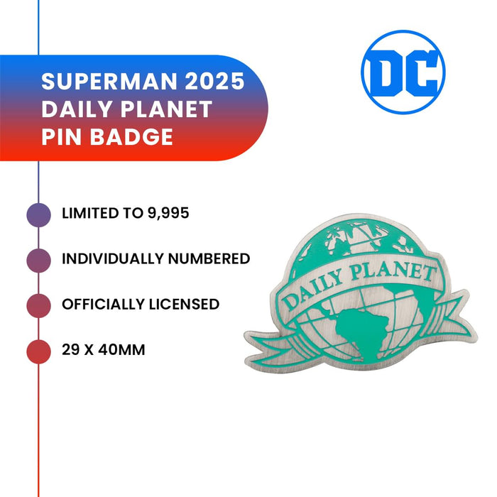 DC Comics - Superman Daily Planet Limited Edition Enamel Pin