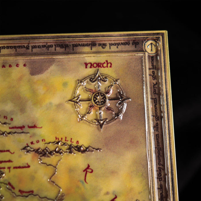 The Lord of the Rings - Limited Edition Metal Map Replica