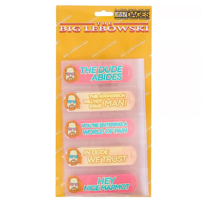 The Big Lebowski - Fandages Collectible Fashion Bandages | 25 Pieces
