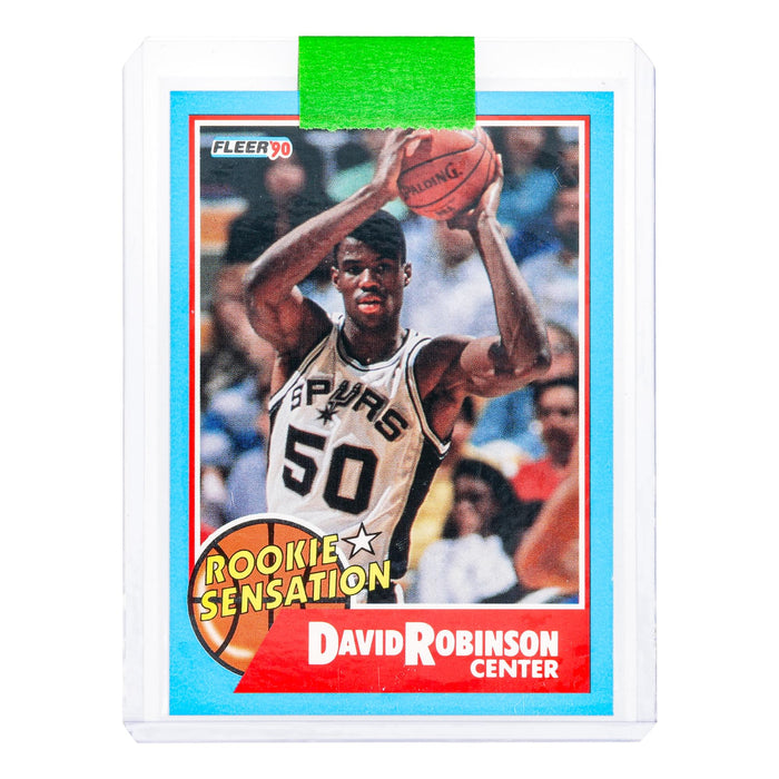 NBA - 1990 Fleer David Robinson Rookie Sensation Card