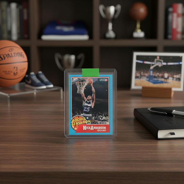 NBA - 1990 Fleer Nick Anderson Rookie Sensation Card
