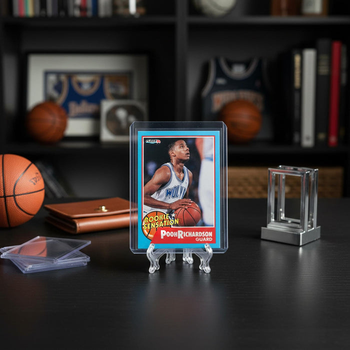 NBA - 1990 Fleer Pooh Richardson Rookie Sensation Card
