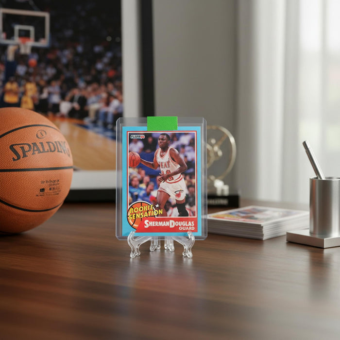 NBA - 1990 Fleer Sherman Douglas Rookie Sensation Card