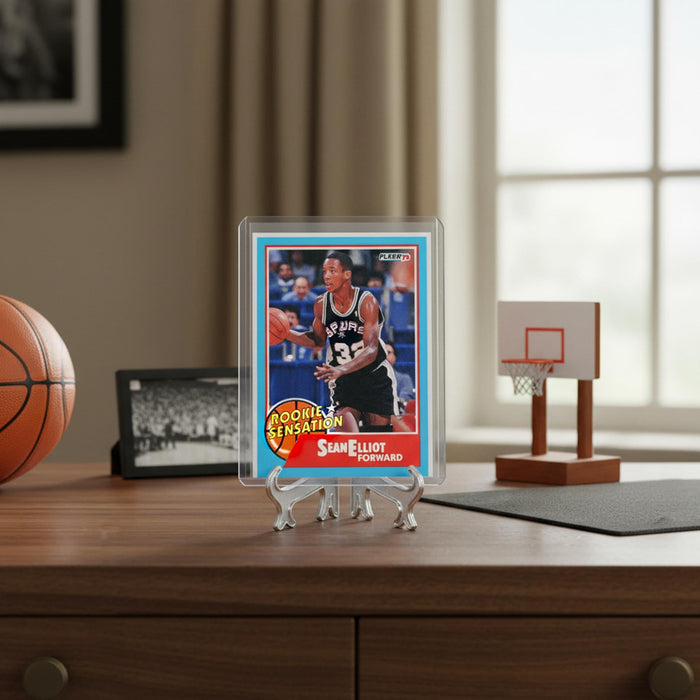 NBA - 1990 Fleer Sean Elliott Rookie Sensation Card