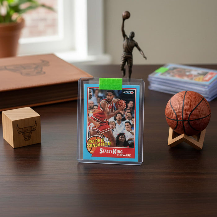 NBA - 1990 Fleer Stacey King Rookie Sensation Card