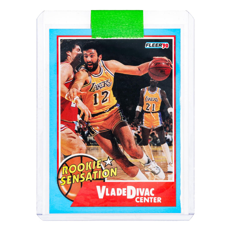 NBA - 1990 Fleer Vlade Divac Rookie Sensation Card
