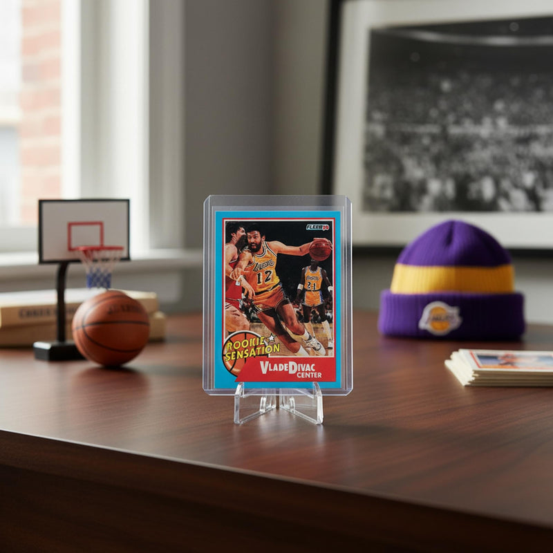 NBA - 1990 Fleer Vlade Divac Rookie Sensation Card