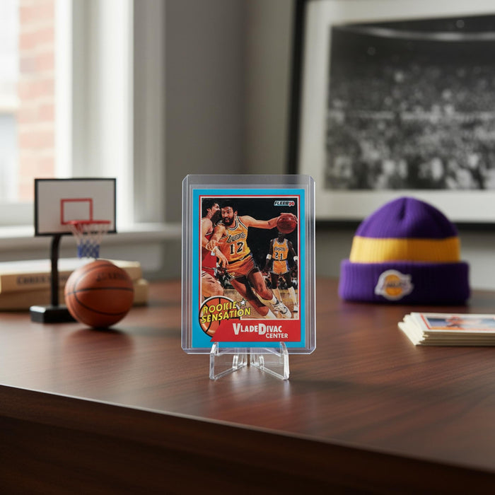 NBA - 1990 Fleer Vlade Divac Rookie Sensation Card