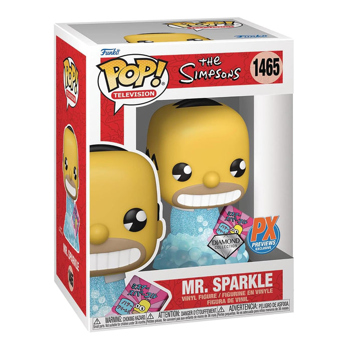 The Simpsons Funko POP | Diamond Glitter Mr. Sparkle