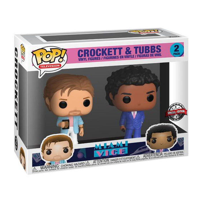 Miami Vice Funko POP 2-Pack | Crockett & Tubbs