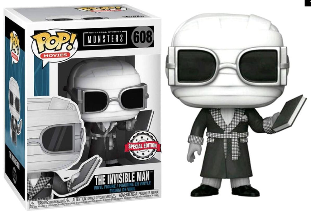 Universal Monsters Funko POP | The Invisible Man #608