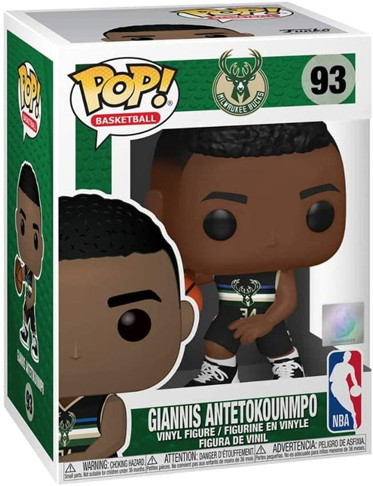 Milwaukee Bucks Funko NBA POP Vinyl Figure | Giannis Antetokounmpo (Alternate)