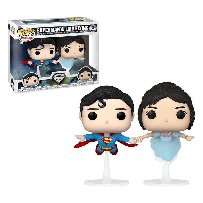 DC Comics Funko POP 2-Pack | Superman & Lois Flying