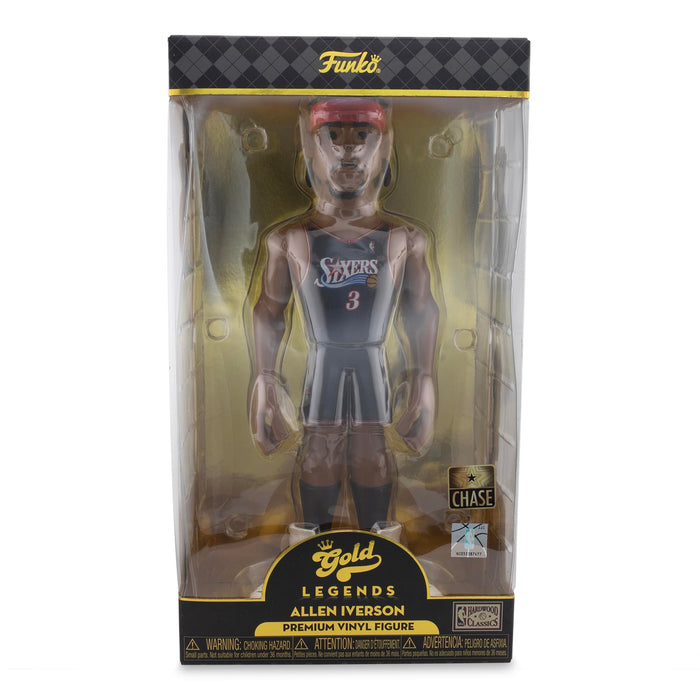 Philadelphia 76ers NBA Funko Gold 12 Inch Vinyl Figure | Allen Iverson CHASE