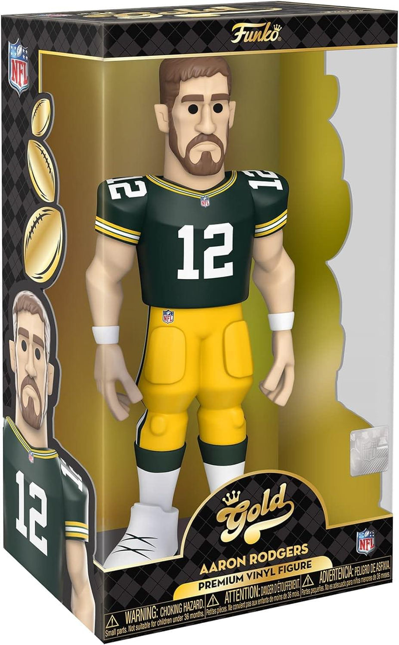 Green Bay Packers NFL Funko Gold 5 Inch Vinyl Figure | Aaron Rodgers product image 2 of 3