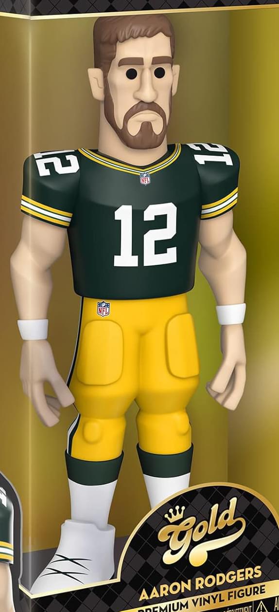 Green Bay Packers NFL Funko Gold 5 Inch Vinyl Figure | Aaron Rodgers product image 3 of 3