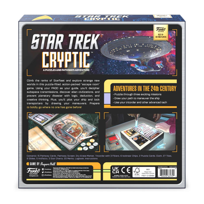 Star Trek Cryptic Funko Game | A Puzzles and Pathways Adventure