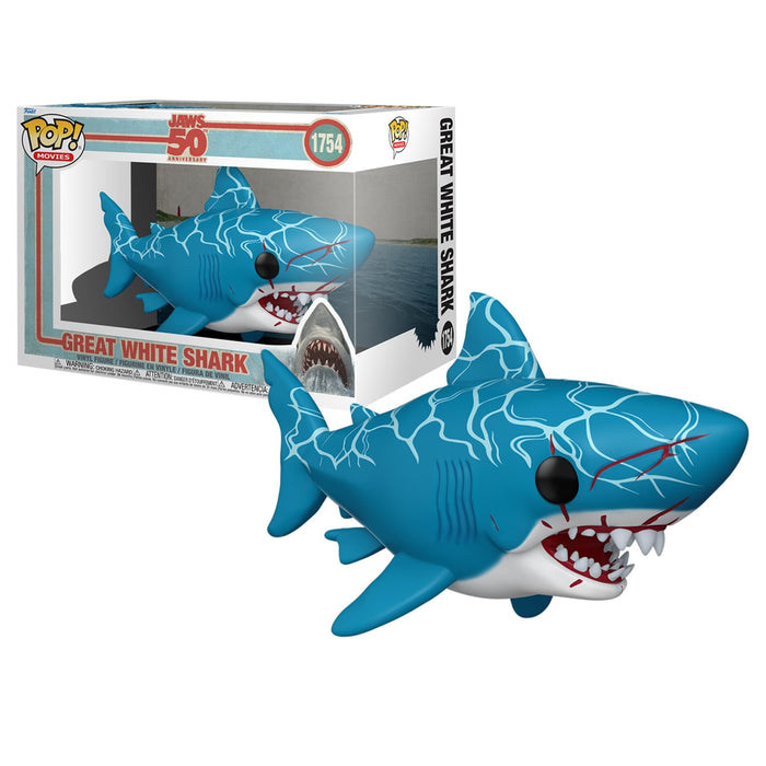 Jaws - Funko POP Movies | Great White Shark (Retro)