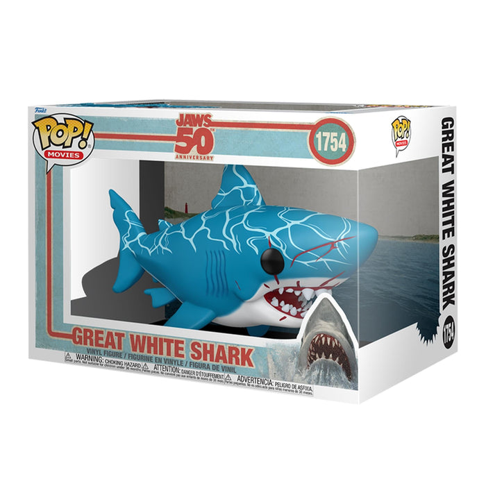 Jaws - Funko POP Movies | Great White Shark (Retro)