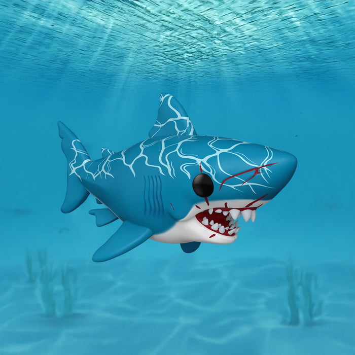 Jaws - Funko POP Movies | Great White Shark (Retro)