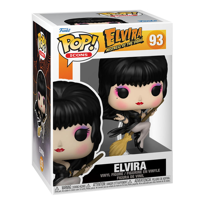 Elvira Mistress of The Dark Funko POP Icons | Elvira Broom