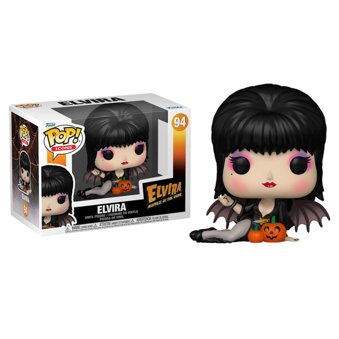 Elvira Mistress of The Dark Funko POP Icons | Elvira Pumpkins