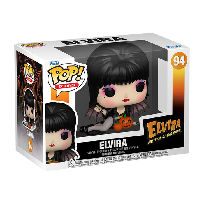 Elvira Mistress of The Dark Funko POP Icons | Elvira Pumpkins