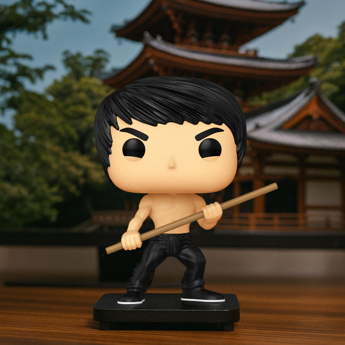 Bruce Lee Funko POP Icons | Bruce Lee w/ Staff