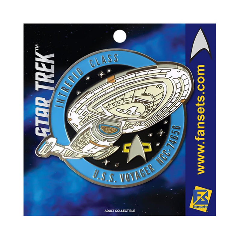 Eaglemoss Star Trek: Voyager USS Voyager (NCC-74656) Enamel Pin product image 2 of 5