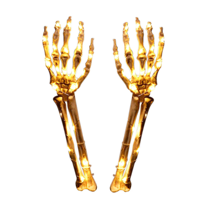 Light-Up Skeleton Arms Halloween Decor