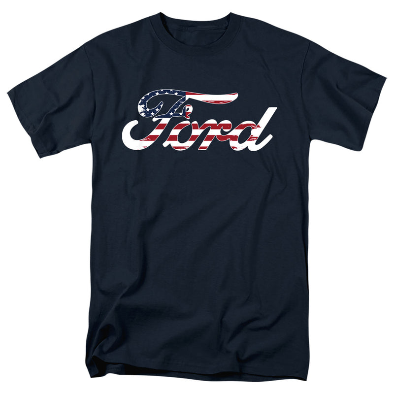 T-Shirt featuring design named Ford - Flag Logo