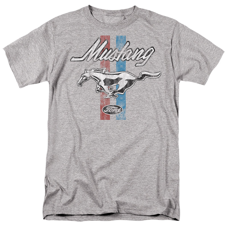 T-Shirt featuring design named Ford - Faded Mustang Stripes