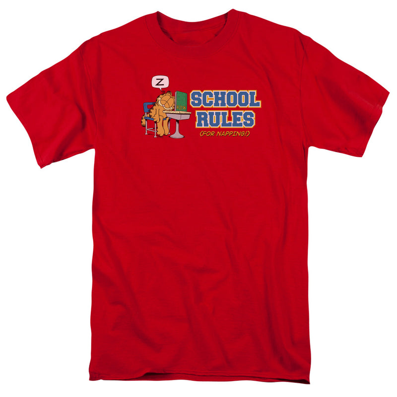 T-Shirt featuring design named Garfield - School Rules