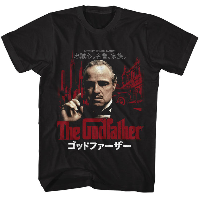The Godfather - Loyalty Honor Family Japanese Text