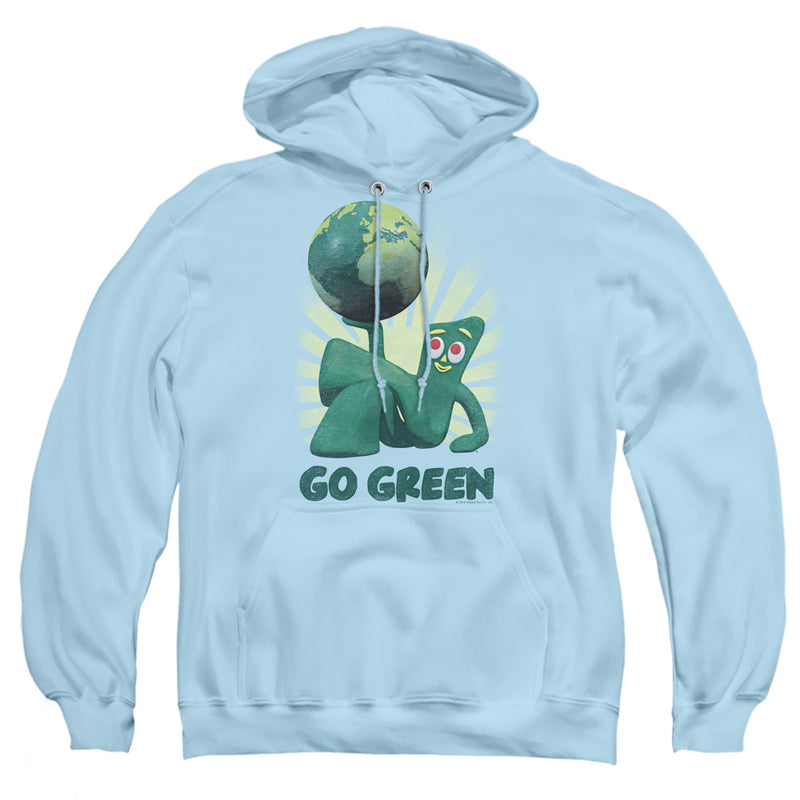 Hoodie featuring design named Gumby - Go Green