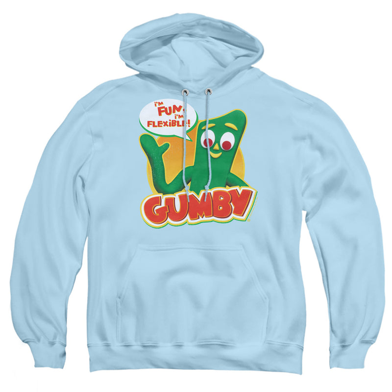 Hoodie featuring design named Gumby - Fun & Flexible