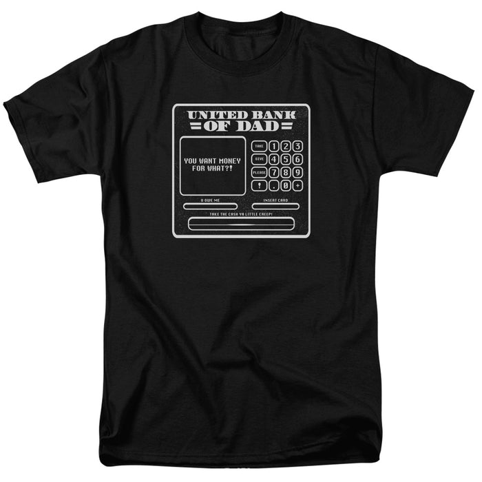 Bank of Dad T-Shirt (Black)
