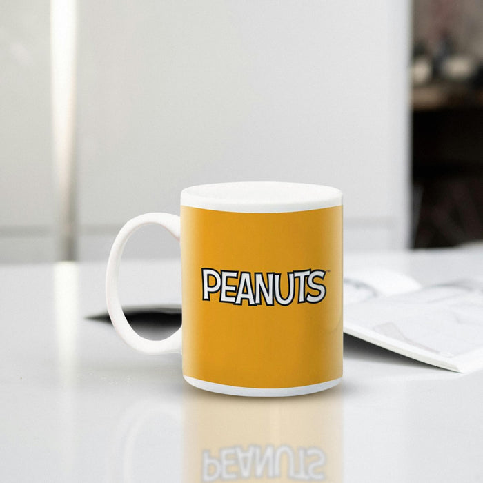 Peanuts Life Full of Risks 11 Ounce Ceramic Mug