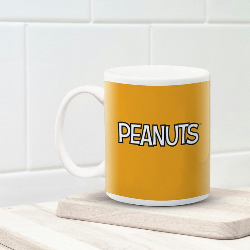 Peanuts Life Full of Risks 11 Ounce Ceramic Mug
