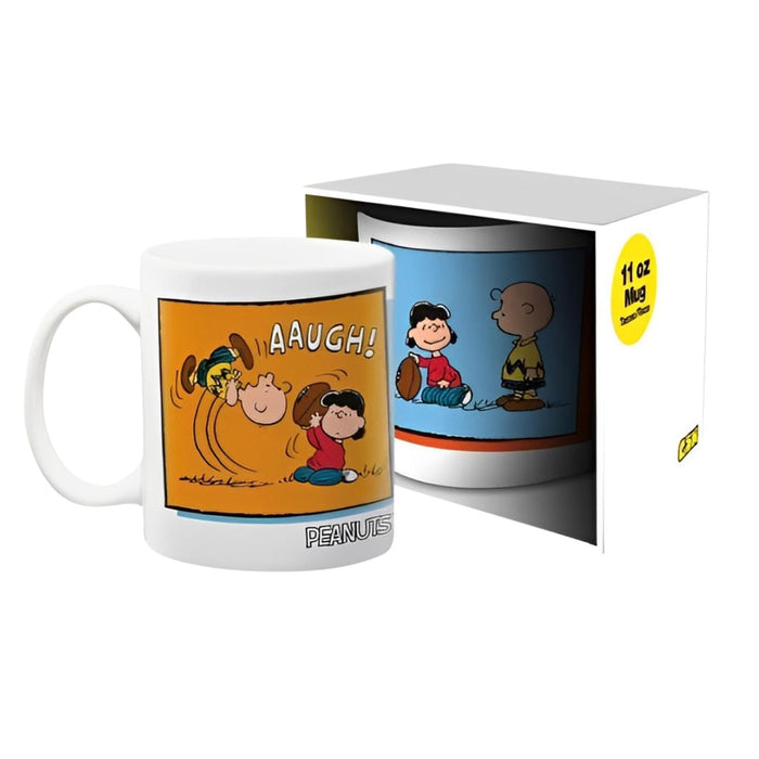 Peanuts Lucy Football 11 Ounce Ceramic Mug