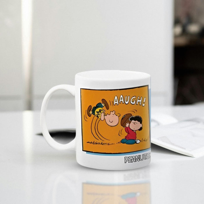 Peanuts Lucy Football 11 Ounce Ceramic Mug