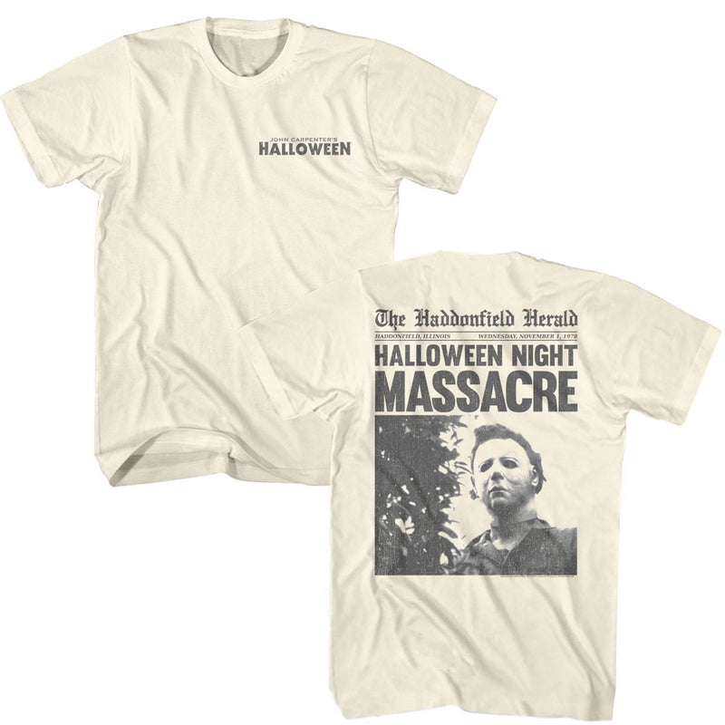 T-Shirt featuring design named Halloween - The Herald (Front & Back)