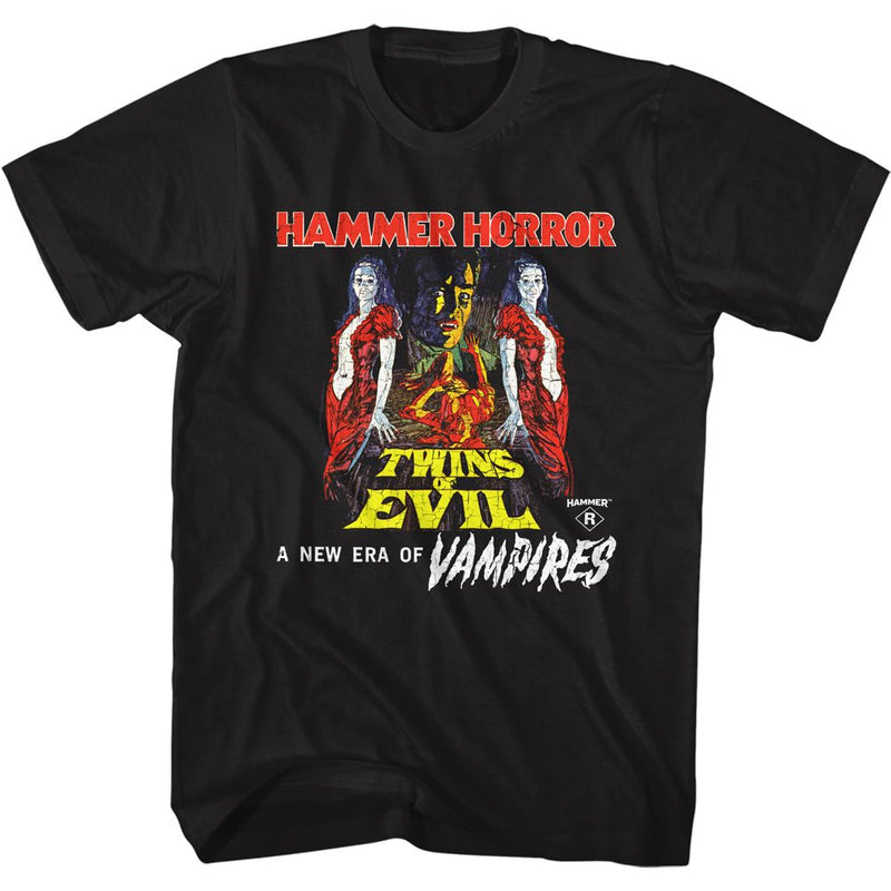 T-Shirt featuring design named Hammer Horror - Twins of Evil